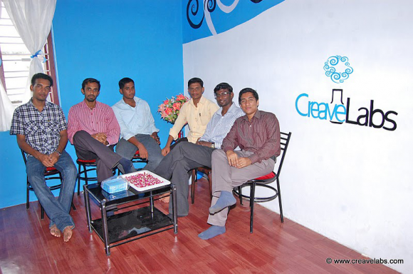 Staff at CreaveLabs Operating Office