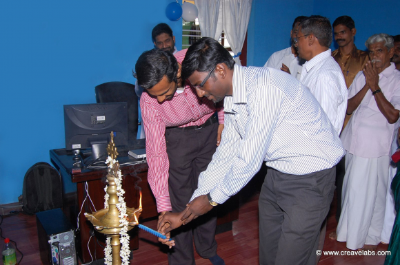Founders inaugurating CreaveLabs' Operating Office.