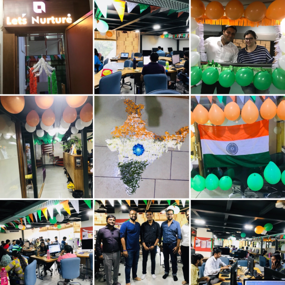 Independence Day Celebration @ Let's Nurture, Ahmedabad
