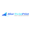 Blue Twist Print logo