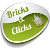 Bricks and Clicks logo