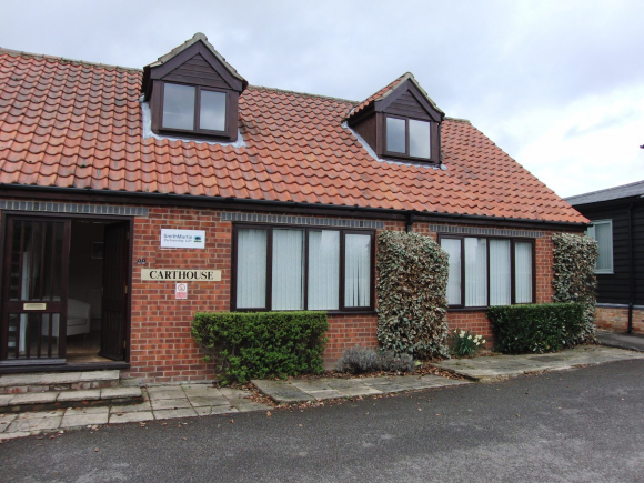 The exterior of our offices in Cambridge.