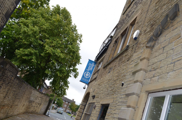 Outside Building Banner