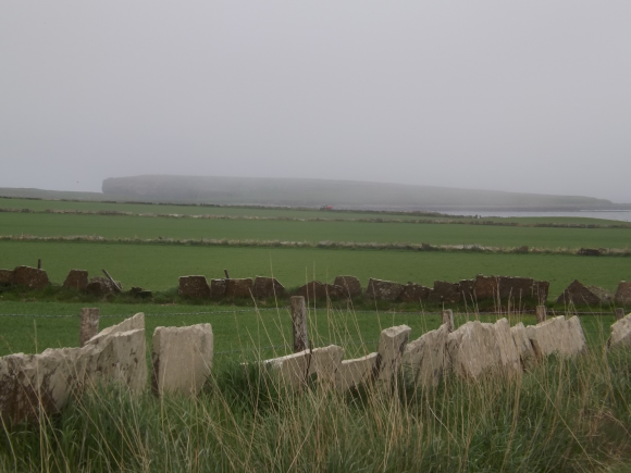 The view from our office window is of the sea and the Orkney Islands.  We really couldn't be in a better location.