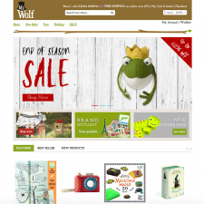 Mr Wolf toy shop